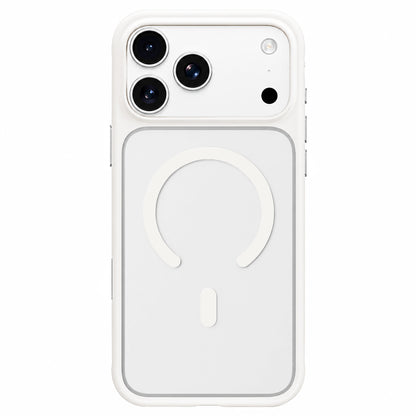 Capa MagSafe para Apple iPhone 18 Pro / 17 Pro, Blueo, Skin Friendly Anti-Drop, Branca Acetinada