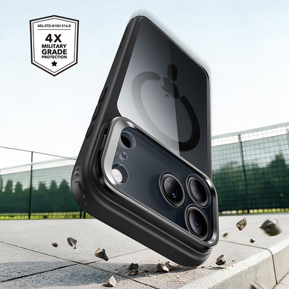 Capa MagSafe para Apple iPhone 18 Pro / 17 Pro, ESR, Classic Hybrid Kickstand, Preta Transparente