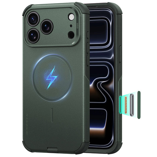 Capa MagSafe para Apple iPhone 18 Pro / 17 Pro, ESR, Cyber, Verde