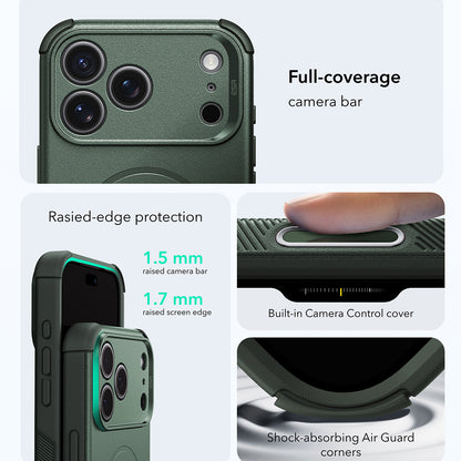 MagSafe Case for Apple iPhone 18 Pro / 17 Pro, ESR, Cyber, Green