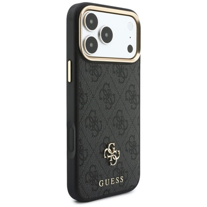 Capa MagSafe para Apple iPhone 18 Pro / 17 Pro, Guess, 4G Cardslot, Preta