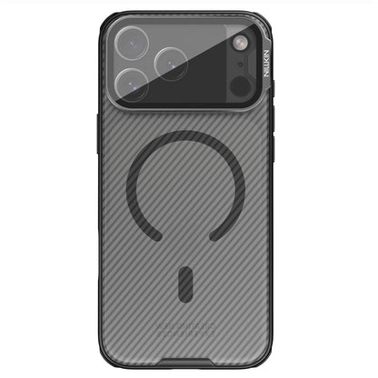 Capa MagSafe para Apple iPhone 18 Pro / 17 Pro, Nillkin, CamShield Prop, Preta Transparente