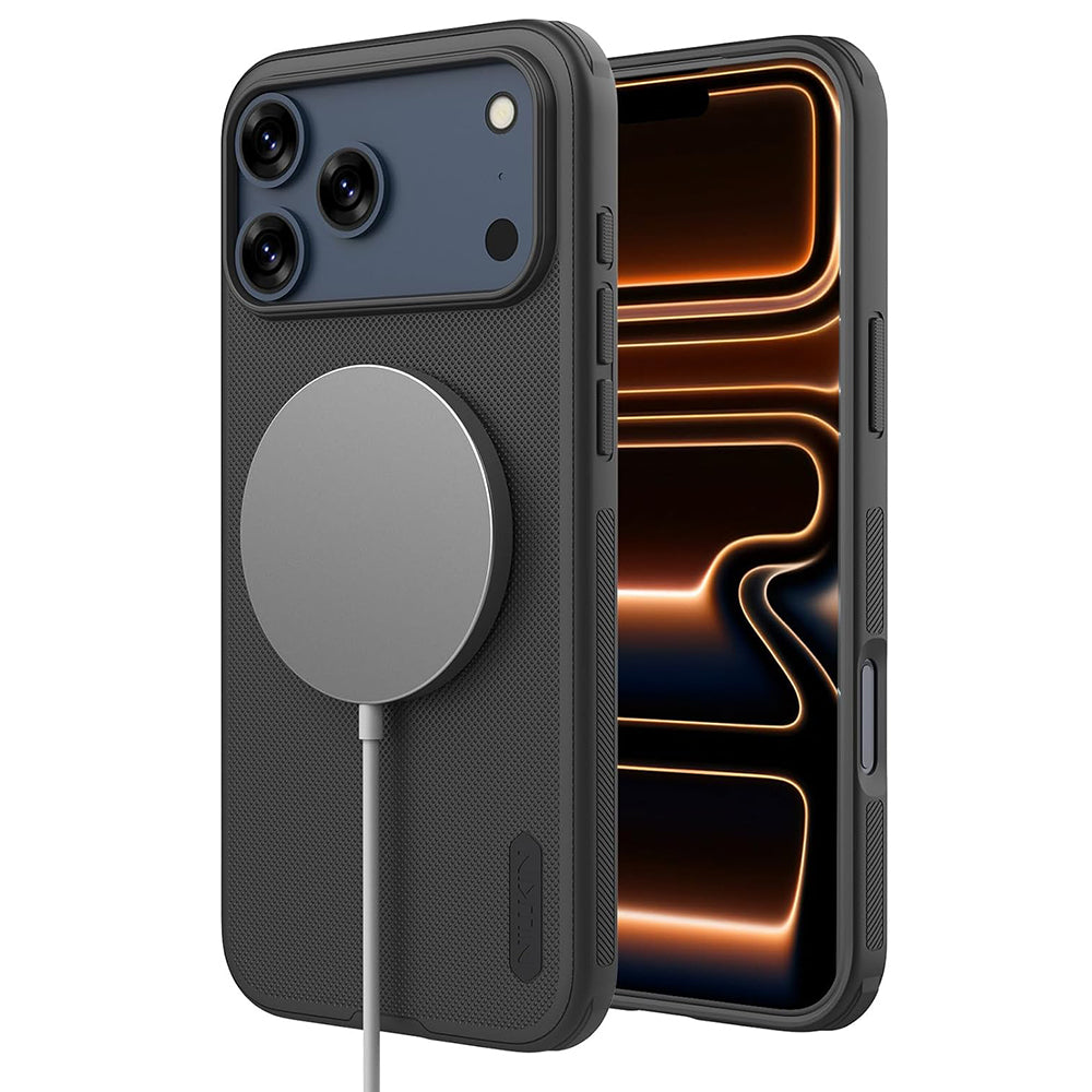 Capa MagSafe para Apple iPhone 18 Pro / 17 Pro, Nillkin, Super Shield Pro, Preta