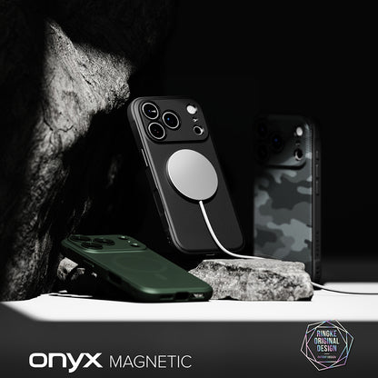 MagSafe Case for Apple iPhone 18 Pro / 17 Pro, Ringke, Onyx, Dark Green
