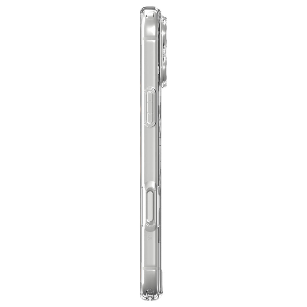 Capa MagSafe para Apple iPhone 18 Pro / 17 Pro, Spigen, Ultra Hybrid, Transparente Branca ACS12155