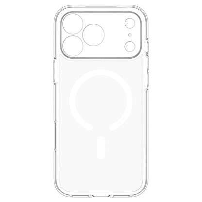 Capa MagSafe para Apple iPhone 18 Pro / 17 Pro, Spigen, Ultra Hybrid, Transparente Branca ACS12155