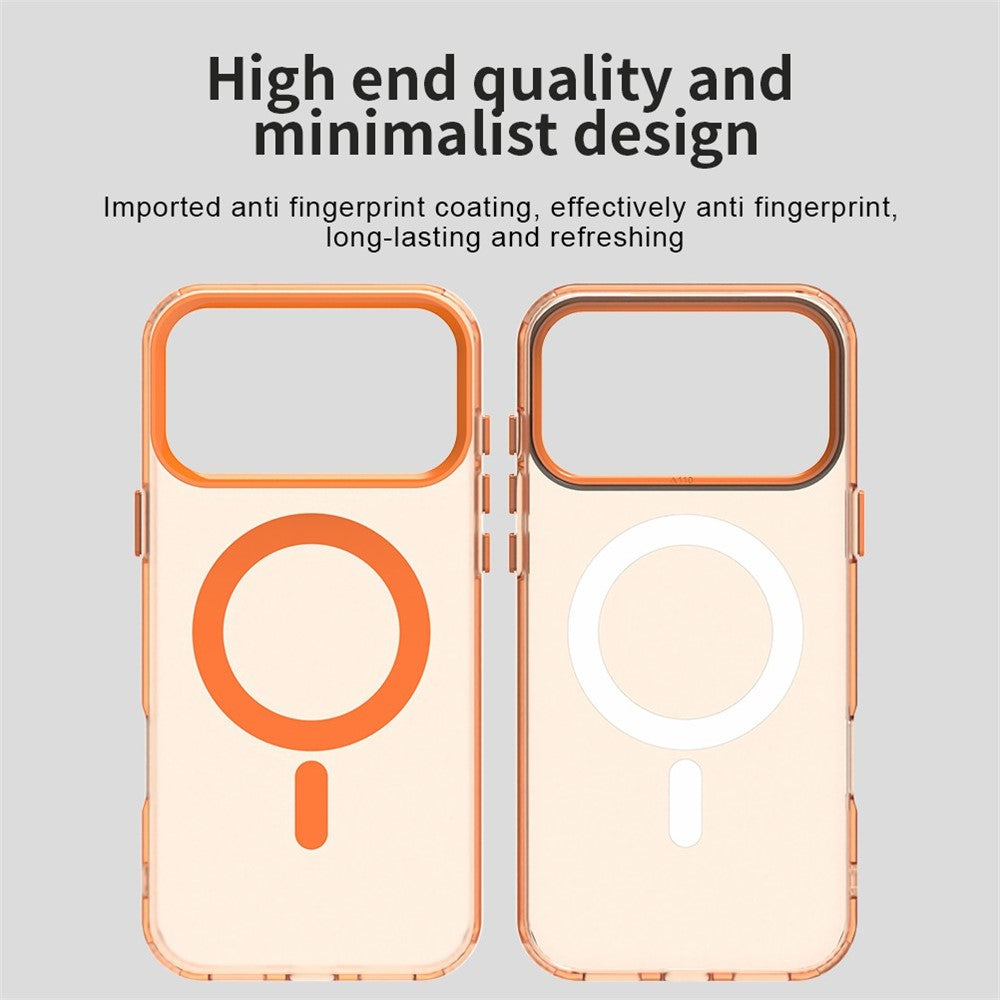 MagSafe Case for Apple iPhone 18 Pro / 17 Pro, Techsuit, CandyCase, Orange