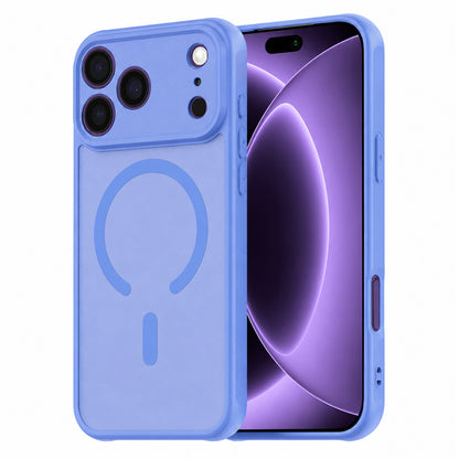 Capa MagSafe para Apple iPhone 18 Pro / 17 Pro, Techsuit, HaloFrost II, Azul