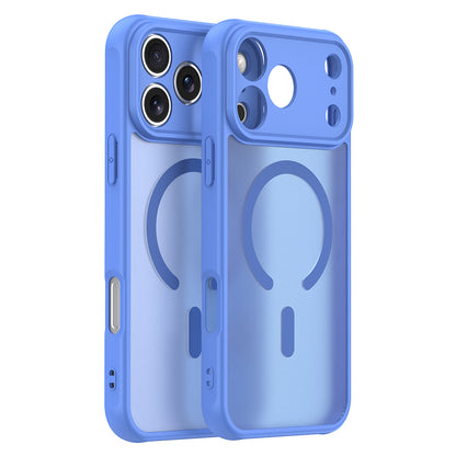 Capa MagSafe para Apple iPhone 18 Pro / 17 Pro, Techsuit, HaloFrost II, Azul