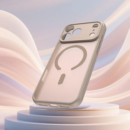 Capa MagSafe para Apple iPhone 18 Pro / 17 Pro, Techsuit, HaloFrost II, Dourada