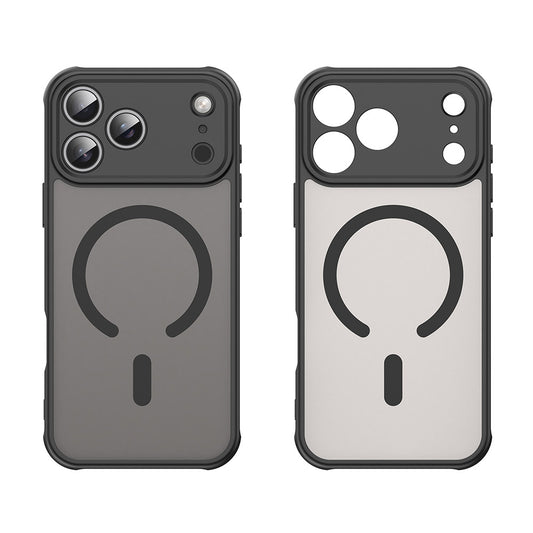 Capa MagSafe para Apple iPhone 18 Pro / 17 Pro, Techsuit, HaloFrost II, Preta