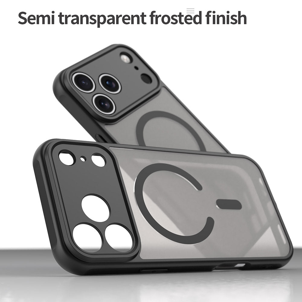 Capa MagSafe para Apple iPhone 18 Pro / 17 Pro, Techsuit, HaloFrost II, Preta
