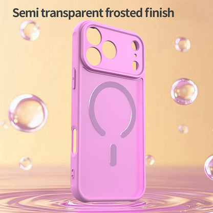 Capa MagSafe para Apple iPhone 18 Pro / 17 Pro, Techsuit, HaloFrost II, Laranja