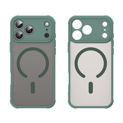 Capa MagSafe para Apple iPhone 18 Pro / 17 Pro, Techsuit, HaloFrost II, Verde