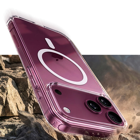 Capa MagSafe para Apple iPhone 18 Pro / 17 Pro, Torras, Guardian, Transparente