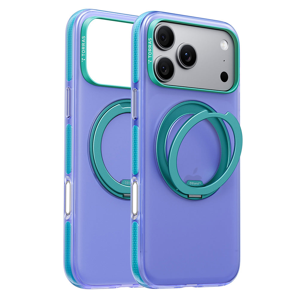 Capa MagSafe para Apple iPhone 18 Pro / 17 Pro, Torras, Ostand O3 Hue, Índigo