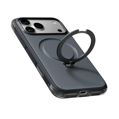 Capa MagSafe para Apple iPhone 18 Pro / 17 Pro, Torras, Ostand Q3 Air Essential, Preta