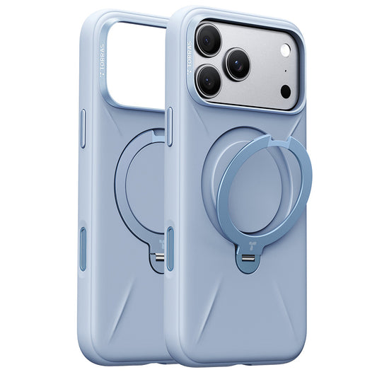 Capa MagSafe para Apple iPhone 18 Pro / 17 Pro, Torras, QPRO Silicone, Azul