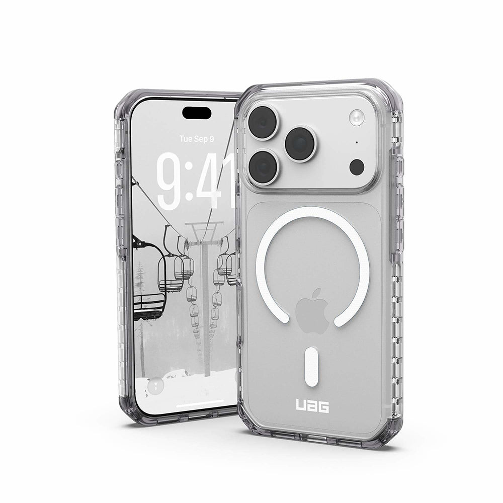 Capa MagSafe para Apple iPhone 18 Pro / 17 Pro, Urban Armor Gear, Plyo LT, Prateada