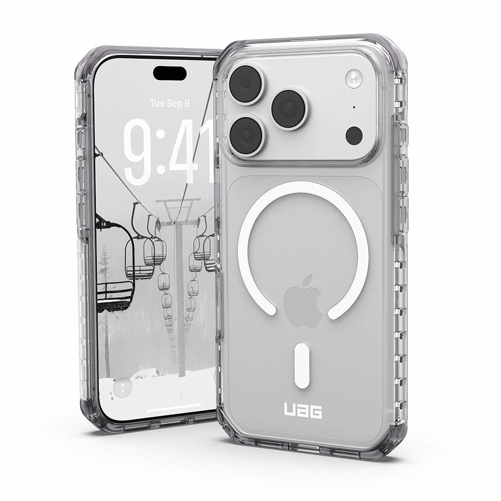 Capa MagSafe para Apple iPhone 18 Pro / 17 Pro, Urban Armor Gear, Plyo LT, Prateada