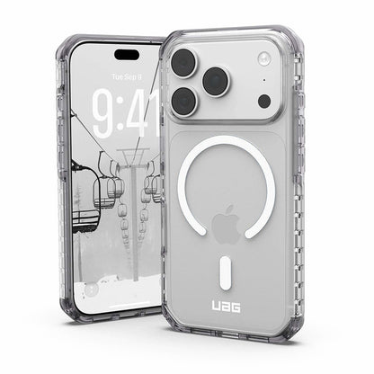 Capa MagSafe para Apple iPhone 18 Pro / 17 Pro, Urban Armor Gear, Plyo LT, Prateada