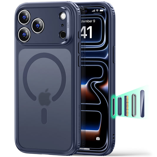 Capa MagSafe para Apple iPhone 18 Pro, ESR, Classic Hybrid, Azul Satinado