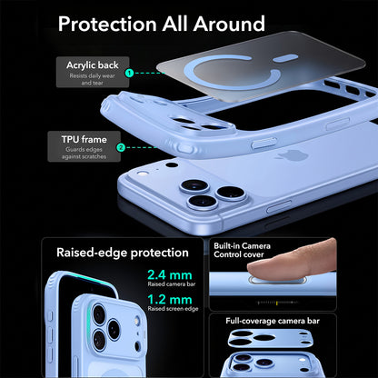 Capa MagSafe para Apple iPhone 18 Pro, ESR, Classic Hybrid, Azul Satinado