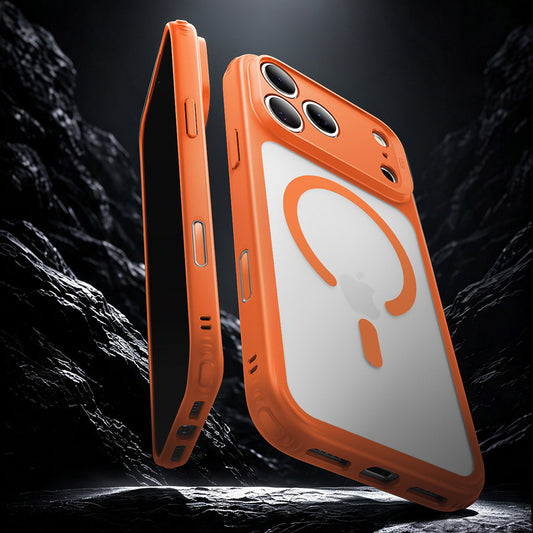 Capa MagSafe para Apple iPhone 18 Pro, ESR, Classic Hybrid, Laranja Satinada