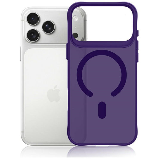 Capa MagSafe para Apple iPhone 18 Pro Max / 17 Pro Max, 3MK, Smoke MagCase, Roxa