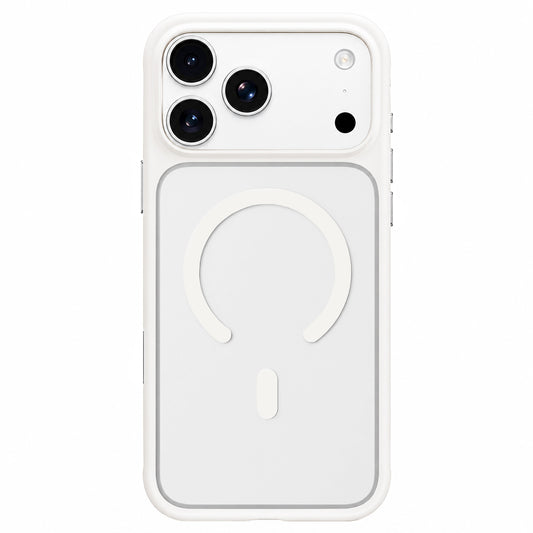 MagSafe Case for Apple iPhone 18 Pro Max / 17 Pro Max, Blueo, Skin-Friendly Anti-Drop, Satin White