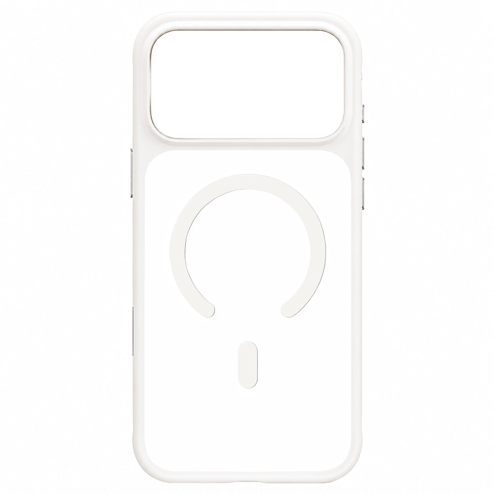 Capa MagSafe para Apple iPhone 18 Pro Max / 17 Pro Max, Blueo, suave para a pele e antiqueda, branca acetinada