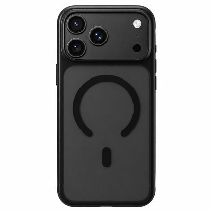 Capa MagSafe para Apple iPhone 18 Pro Max / 17 Pro Max, Blueo, suave para a pele e antiqueda, preta acetinada
