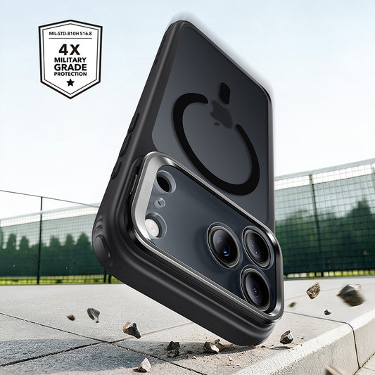 Capa MagSafe para Apple iPhone 18 Pro Max / 17 Pro Max, ESR, Classic Hybrid Kickstand, Preto Satinado