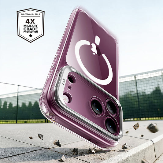 Capa MagSafe para Apple iPhone 18 Pro Max / 17 Pro Max, ESR, Classic Hybrid Kickstand, Transparente