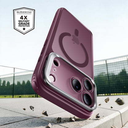 Capa MagSafe para Apple iPhone 18 Pro Max / 17 Pro Max, ESR, Classic Hybrid Kickstand, Vinho Escuro Satinado