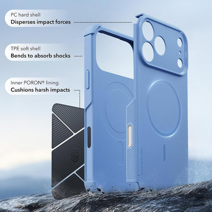 MagSafe Case for Apple iPhone 18 Pro Max / 17 Pro Max, ESR, Cyber, Blue