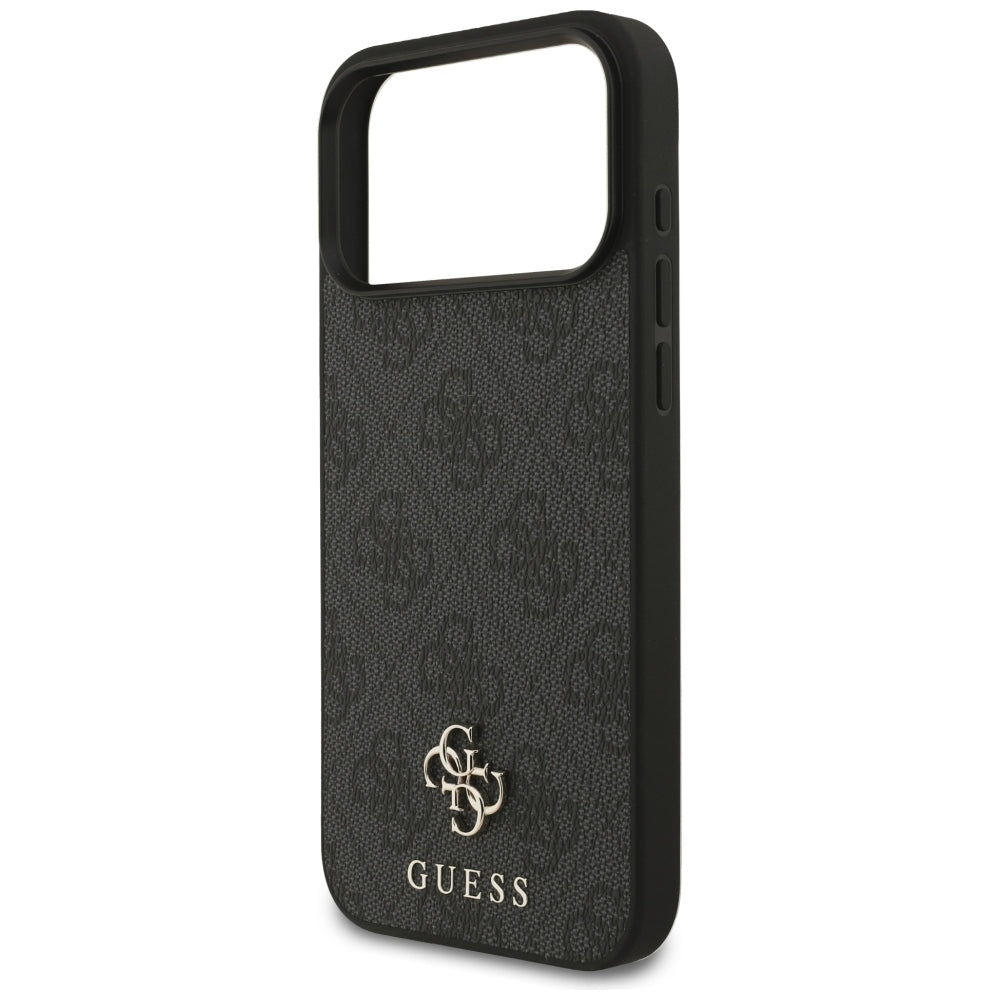 Capa MagSafe para Apple iPhone 18 Pro Max / 17 Pro Max, Guess, 4G Small and Classic, Preta