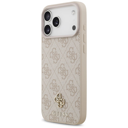 Capa MagSafe para Apple iPhone 18 Pro Max / 17 Pro Max, Guess, 4G Small and Classic, Rosa