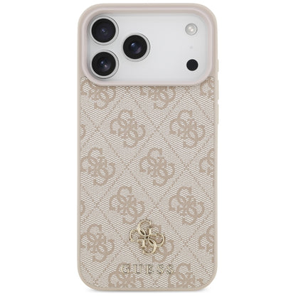 Capa MagSafe para Apple iPhone 18 Pro Max / 17 Pro Max, Guess, 4G Small and Classic, Rosa