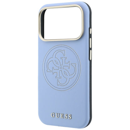 Capa MagSafe para Apple iPhone 18 Pro Max / 17 Pro Max, Guess, Perfurada 4G, Azul