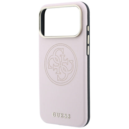 Capa MagSafe para Apple iPhone 18 Pro Max / 17 Pro Max, Guess, Perfurada 4G, Rosa
