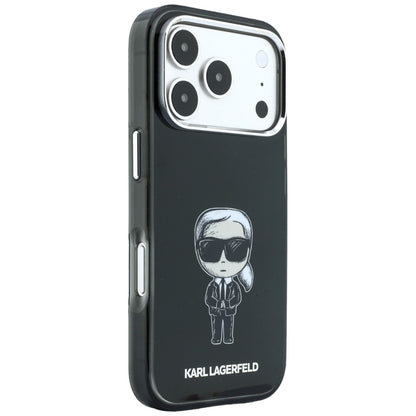 Capa MagSafe para Apple iPhone 18 Pro Max / 17 Pro Max, Karl Lagerfeld, HC IML Ikonik Sketch Print, Preta