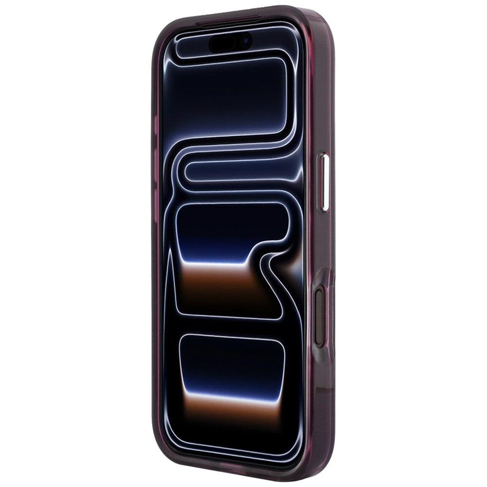 Capa MagSafe para Apple iPhone 18 Pro Max / 17 Pro Max, Karl Lagerfeld, IML KC Bodies Sketch Print, Vinho