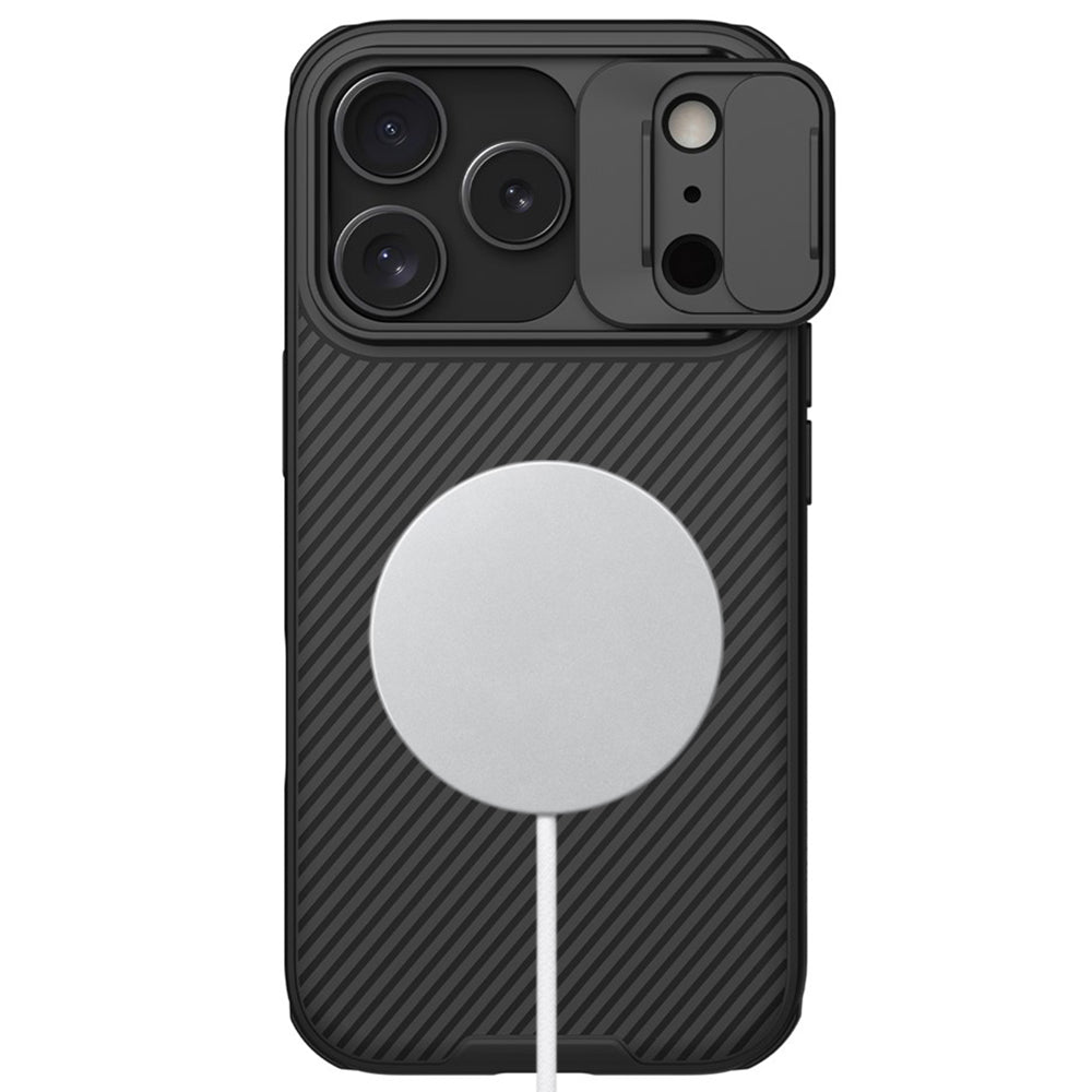 Capa MagSafe para Apple iPhone 18 Pro Max / 17 Pro Max, Nillkin, CamShield Pro, Preta