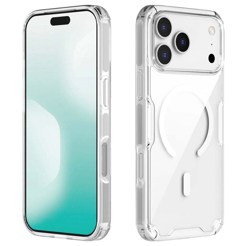 MagSafe Case for Apple iPhone 18 Pro Max / 17 Pro Max, Nillkin, Nature Pro, White