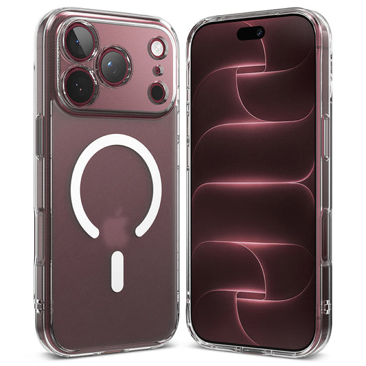 Capa MagSafe para Apple iPhone 18 Pro Max / 17 Pro Max, Ringke, Fusion, Transparente Mate