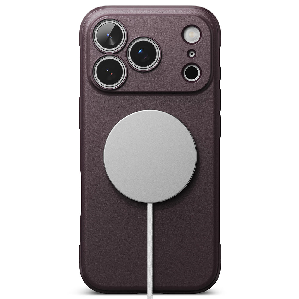 Capa MagSafe para Apple iPhone 18 Pro Max / 17 Pro Max, Ringke, Onyx, Vermelho-escuro
