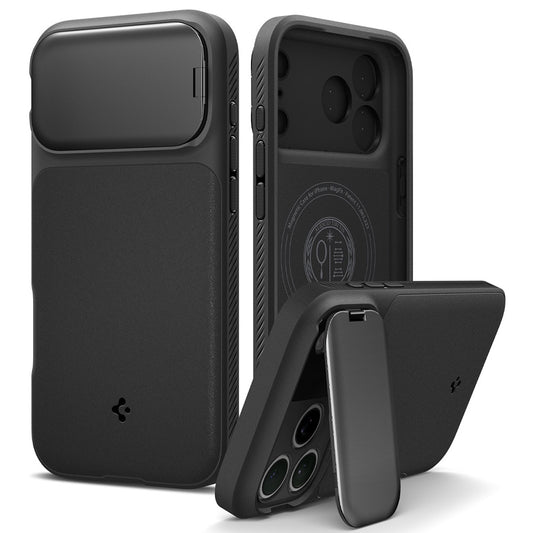 Capa MagSafe para Apple iPhone 18 Pro Max / 17 Pro Max, Spigen, Optik Armor, Preta ACS09900