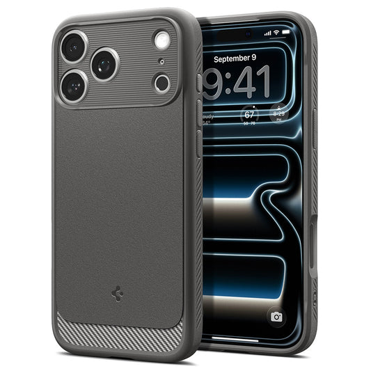 Capa MagSafe para Apple iPhone 18 Pro Max / 17 Pro Max, Spigen, Rugged Armor, Cinzento ACS12110