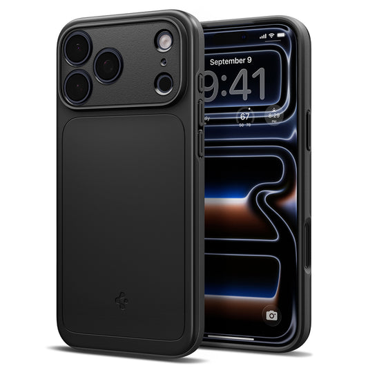 Capa MagSafe para Apple iPhone 18 Pro Max / 17 Pro Max, Spigen, Thin Fit, Preta ACS12105